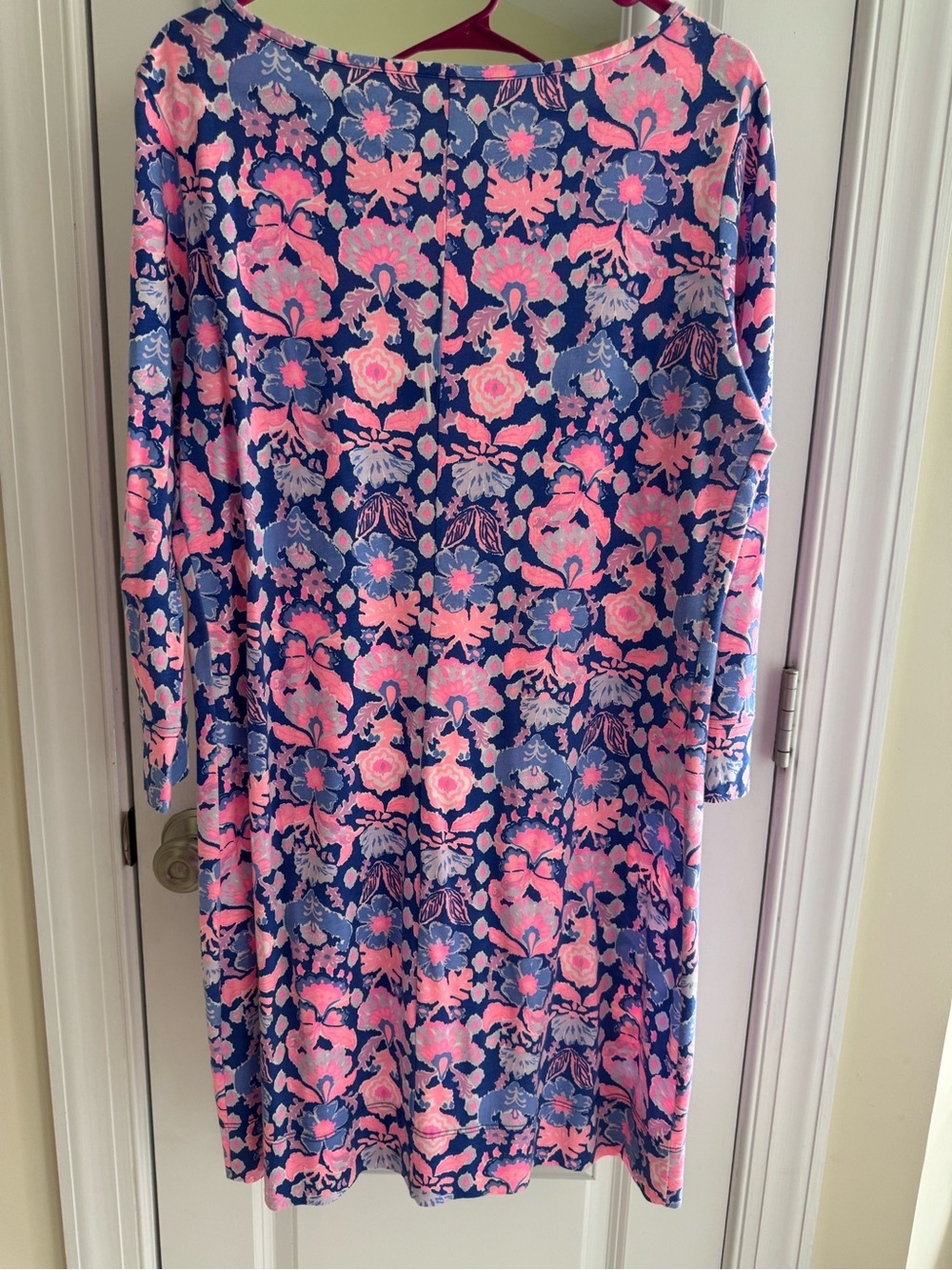 Lilly Pulitzer Marlowe Dress in Iris Blue Werk It - Picture 4 of 6